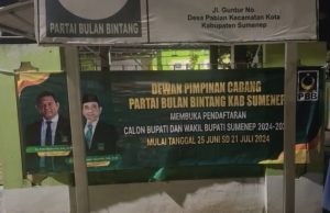 Jelang Pilkada Sumenep 2024, PBB Masih Buka Pintu Lebar Bacabup dan Bacawabup
